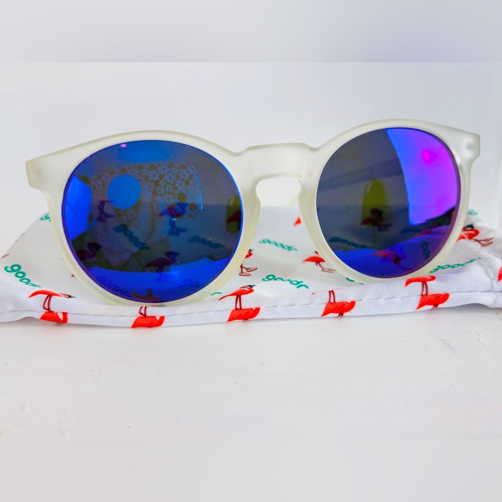 Opaque White goodr Sunglasses - Good condition